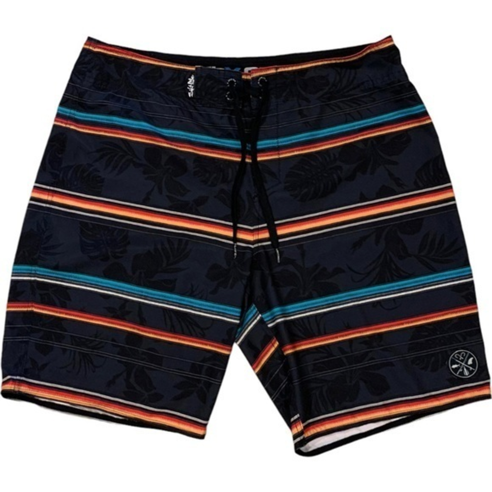 Salt Life SLX-QD Vapor Stretch Camo Board Shorts Swim Trunks Size 34